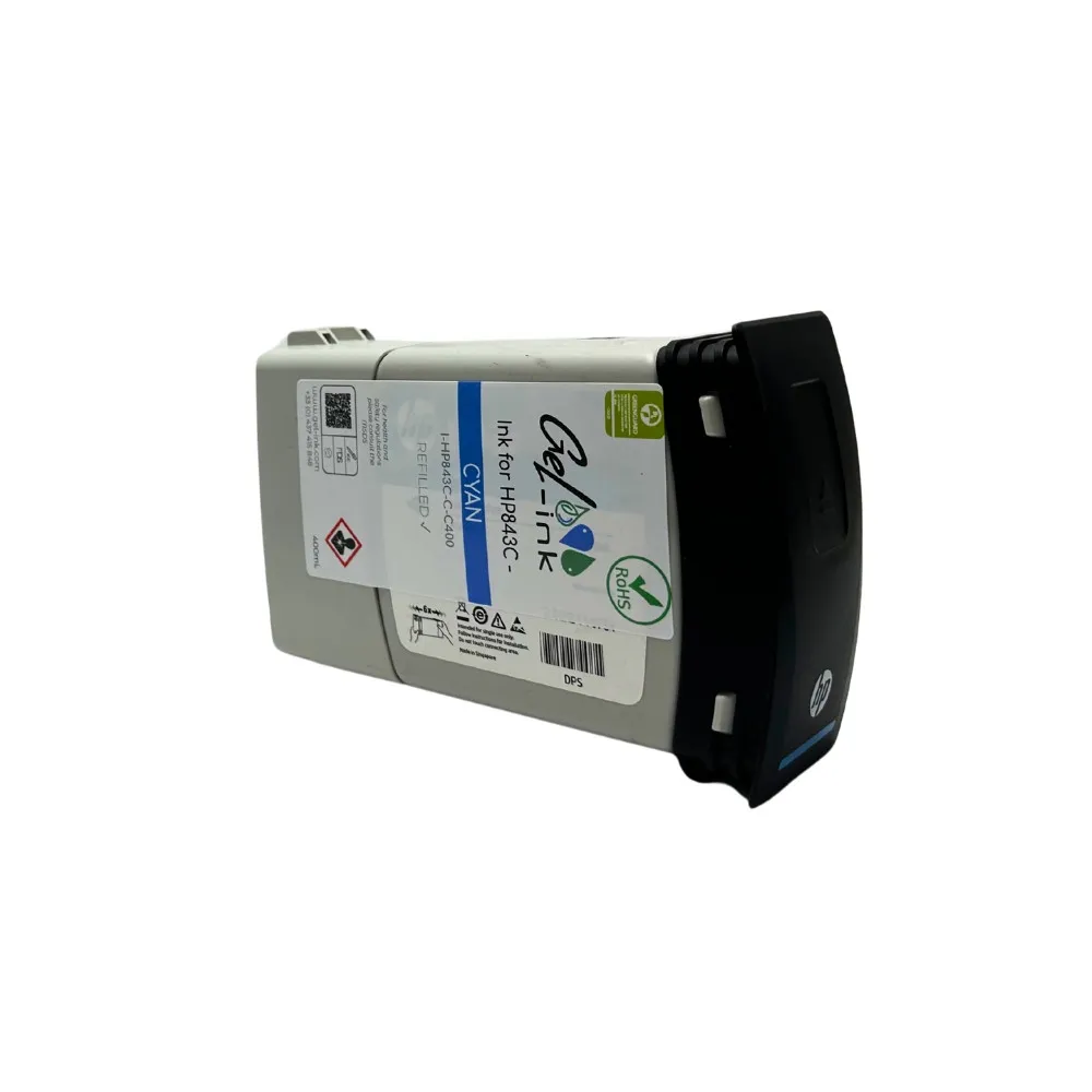 Tinta HP 843C PageWide XL Cartucho Recarga | Gel-Ink