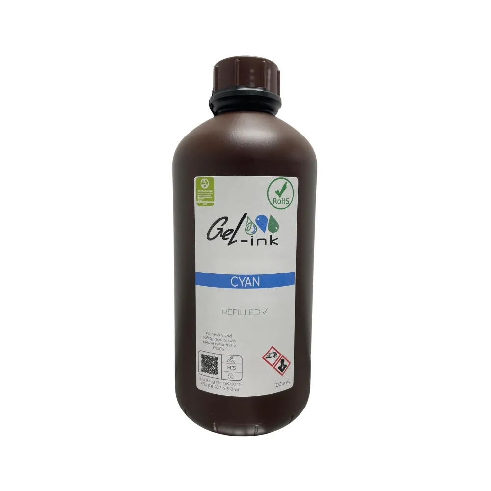 Mimaki LUS175 kompatible Tinte 1L Flasche Nachfüllung | Gel-Ink