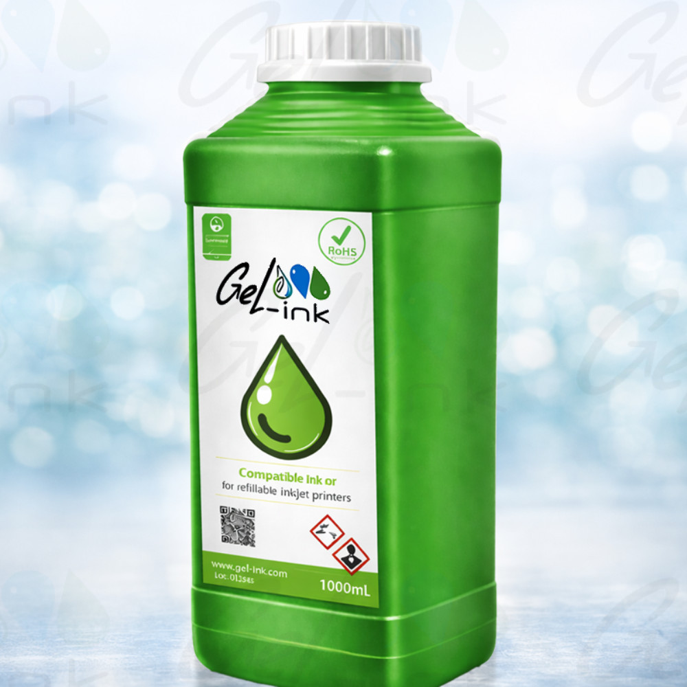Tinta aquosa sublimação cabeça Epson Garrafa 1L | Gel-Ink