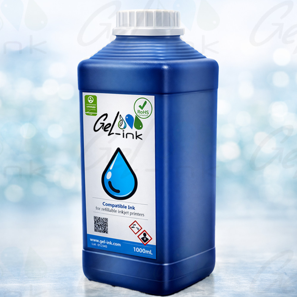 Inchiostro Nano Pigment PU Leather Bottiglia 1L | Gel-Ink