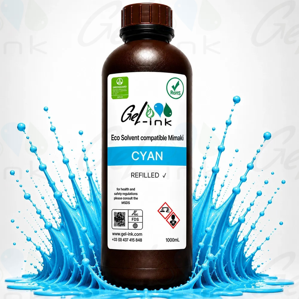 Tinta Mimaki CS100 Botella 1L | Gel-Ink