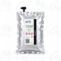 UV Flex ink compatible HP FB500/FB700 (Pouch) + Profiler – Black – 3 litres